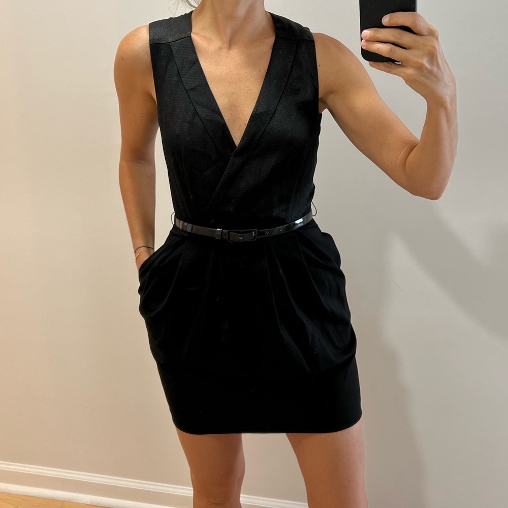 Armani Exchange Black Dress